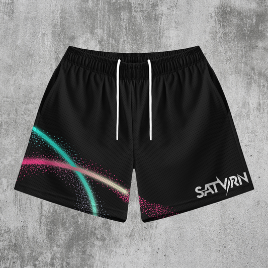 Arc of SA-1 Elastic Mesh Streetwear Shorts